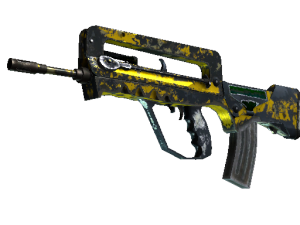StatTrak™ FAMAS | Нейронная сеть (Закалённое в боях)