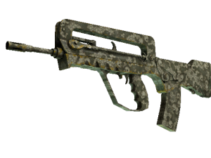 StatTrak™ FAMAS | Macabre (Немного поношенное)