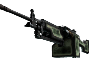 StatTrak™ M249 | Глубокий рельеф (Поношенное)