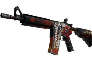 StatTrak™ M4A4 | Адское пламя (После полевых испытаний)