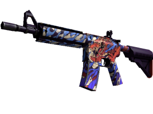 StatTrak™ M4A4 | 龍王 (Король драконов) (Немного поношенное)