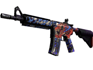 StatTrak™ M4A4 | 龍王 (Король драконов) (После полевых испытаний)