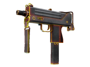 StatTrak™ MAC-10 | Жар (Немного поношенное)