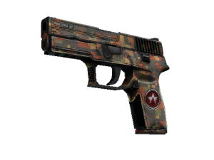 StatTrak™ P250 | Красный камень (Закалённое в боях)