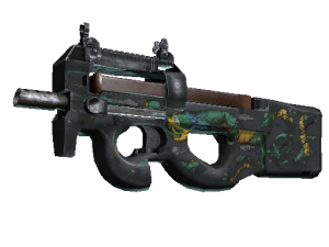 StatTrak™ P90 | Изумрудный дракон (Закалённое в боях)