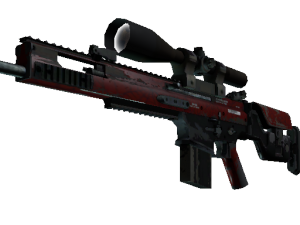 StatTrak™ SCAR-20 | Кровавая паутина (После полевых испытаний)