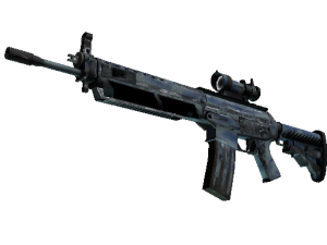 StatTrak™ SG 553 | Брызги волны (Закалённое в боях)