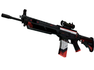 StatTrak™ SG 553 | Сайрекс (Поношенное)