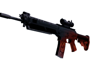 StatTrak™ SG 553 | Темнокрыл (Немного поношенное)