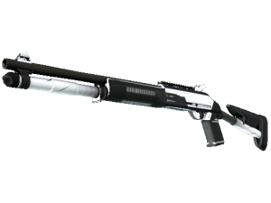 StatTrak™ XM1014 | Черный галстук (Немного поношенное)