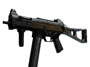 UMP-45 | Золотой висмут (Закалённое в боях)