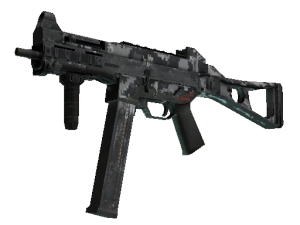 UMP-45 | Пиксельный камуфляж «Город» (Закалённое в боях)