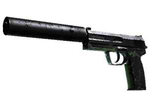 USP-S | Едва зелёный (Закалённое в боях)