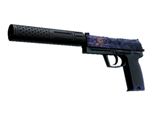 USP-S | Чёрный лотос (Поношенное)