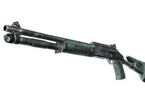 XM1014 | Голубая хвоя (Закалённое в боях)